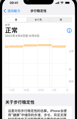 西乡iPhone手机维修如何在iPhone开启'步行稳定性通知'