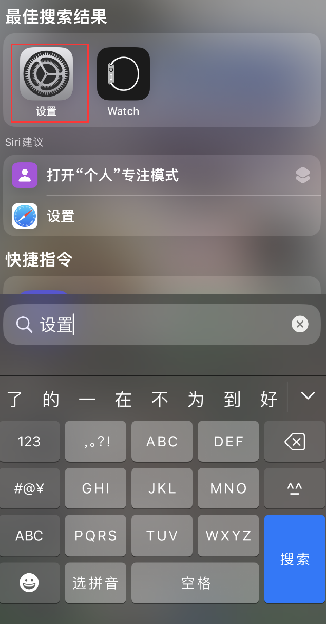 西乡苹果手机维修分享：iPhone 找不到“设置”或“App Store”怎么办？ 